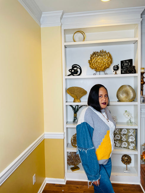 Winter | knit sweater (grey)