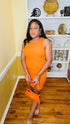 Adore you - tank dress (tangerine)