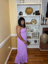 HALTER MAXI DRESS- Lavender