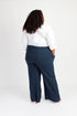 Relaxed vibe Plus-plus size pants (navy)