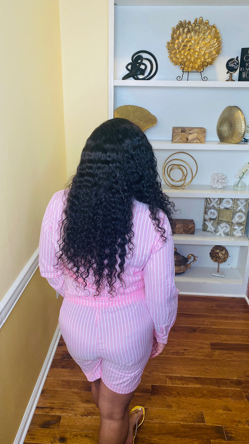 Happy Days- short set (dark pink)