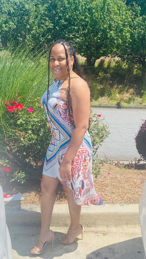 Paisley | high low dress