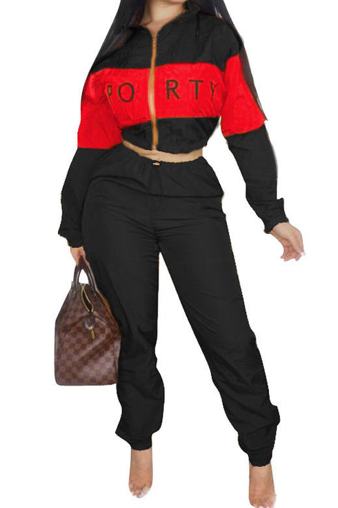 Sporty | two piece pant set