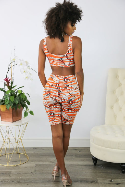 Venom| Two piece short set