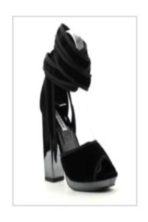 Penelope | block heels (Black)