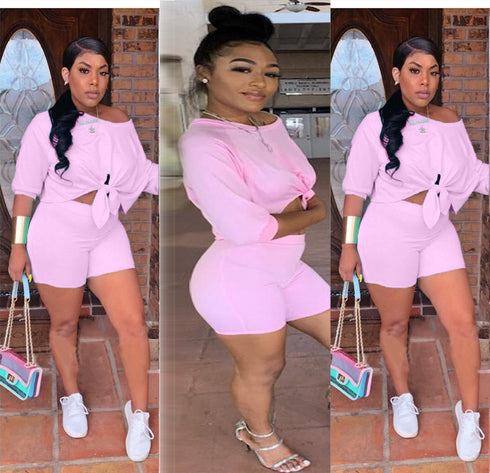 Orange Crush | Two piece short set (orange)