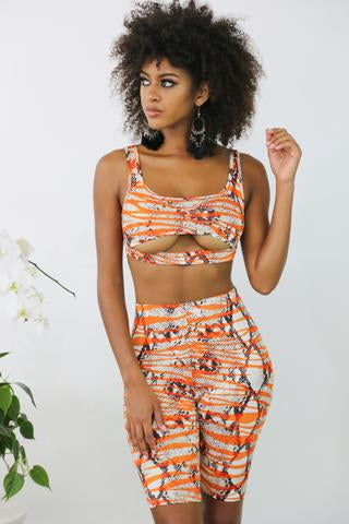 Venom| Two piece short set