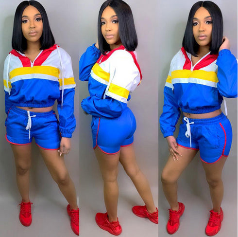 Jog my memory | windbreaker short set