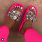 Diva slides (neon pink)