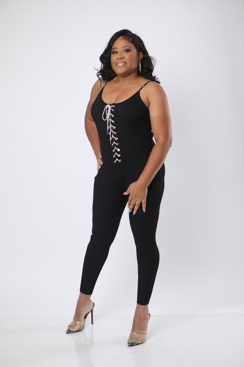 Main event - black jumpsuit