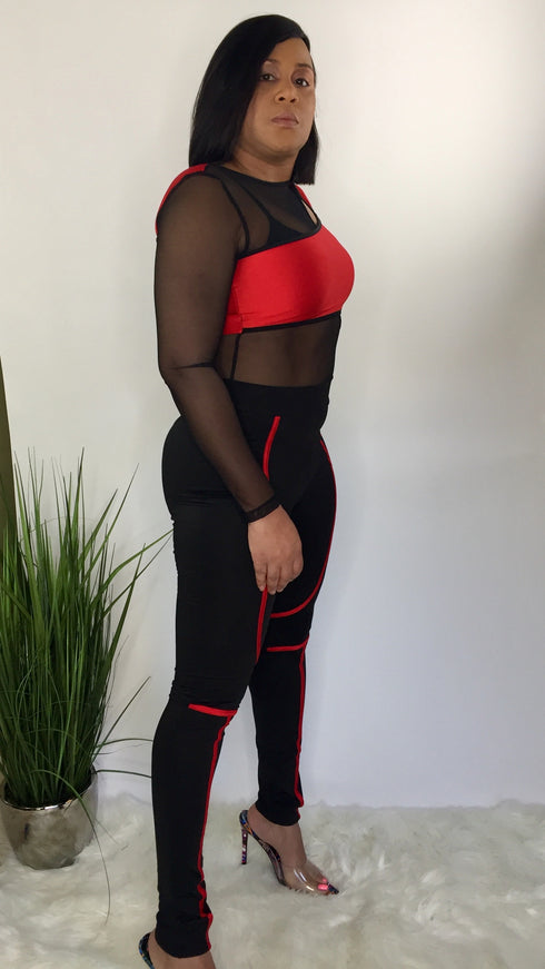 Reckless | Body suit and tight set