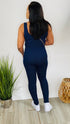 Go Figure | blue jumpsuit