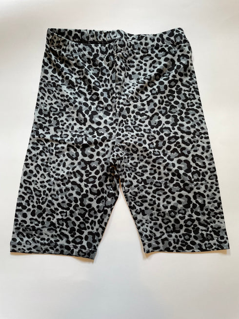 Got it - women’s biker shorts (Leopard Grey/Black)