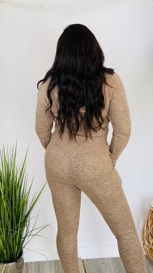 Adore Me | brown two piece outfit