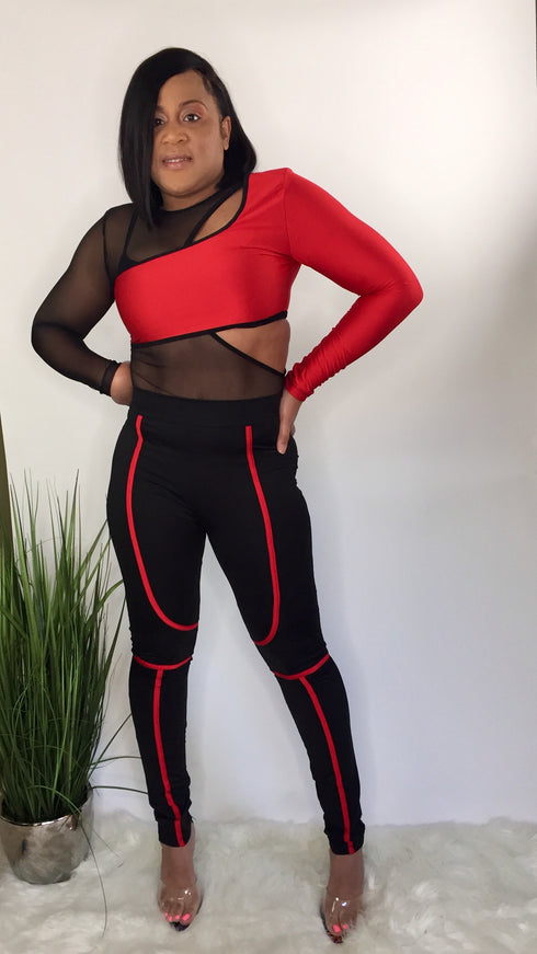 Reckless | Body suit and tight set