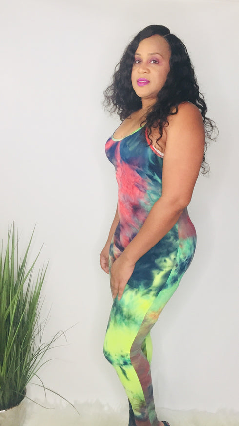 Fruity Pebblez Too | cute jumpsuits (mocha/olive)