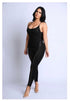 Showstopper - black jumpsuit