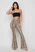 Running Wild | flare pants (animal print)