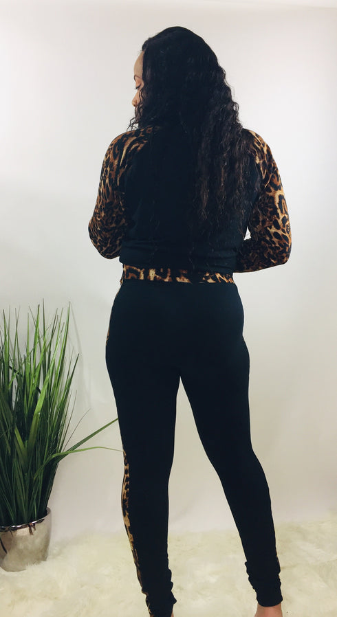 Safari | Two piece animal print set