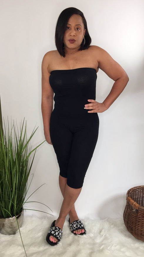 Keep Your Cool| black jumpsuit