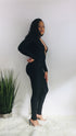 Calling the Shots | black jumpsuit