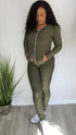 Places to Be | 3 piece Brazilian Jogging Set (olive)