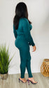 The One | green jumpsuit