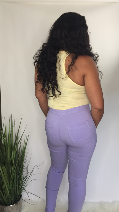 Delicious jeans - lavender jeans