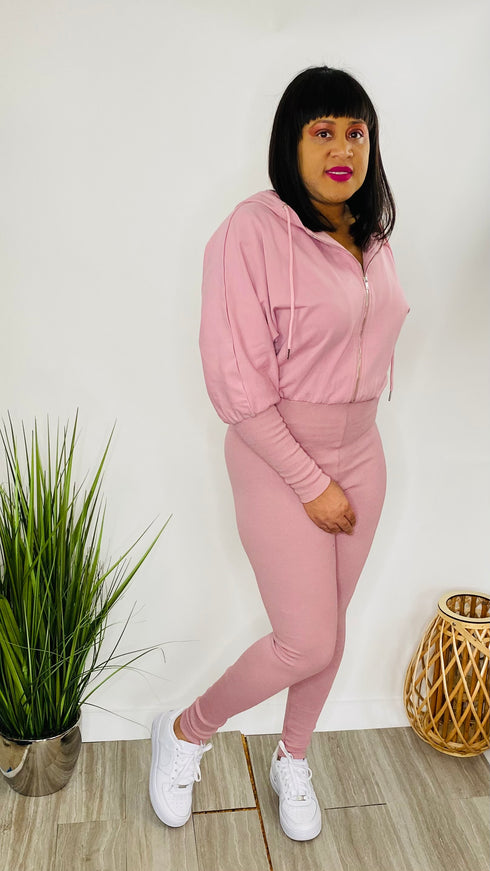 Harley - pink jumpsuit