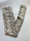 Almost Everyday - snake print leggings (tan/black)