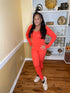 All She Needs - orange jumpsuit (pumpkin)