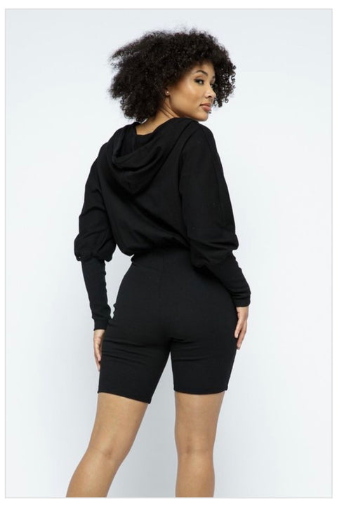 Take Control | black romper