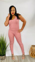 Go Figure | pink jumpsuit