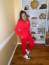 Weekend trip jogger set (red)