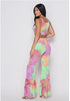 Sunset | Two piece tie dye pant set