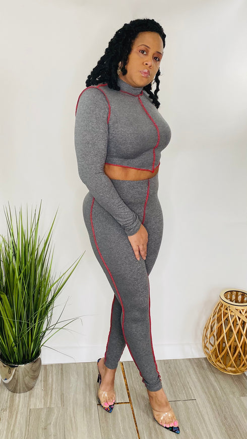 Harmony - two piece set (charcoal)