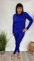 Saturday Mornings - two piece legging set (Blue)