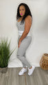 Unstoppable - grey jumpsuit (Heather Grey)