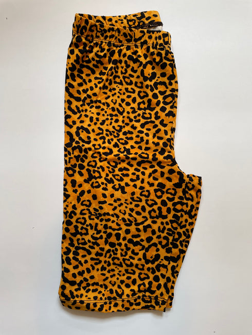 Got it | best biker shorts Leopard golden mustard/black
