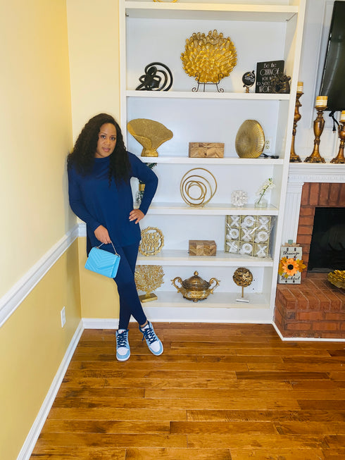 Everyday Essential two piece set (light navy)