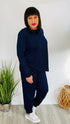 Casual Slay Plus - blue tracksuit