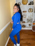 About time jogger set (royal blue)
