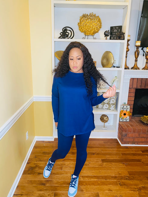 Everyday Essential two piece set (light navy)