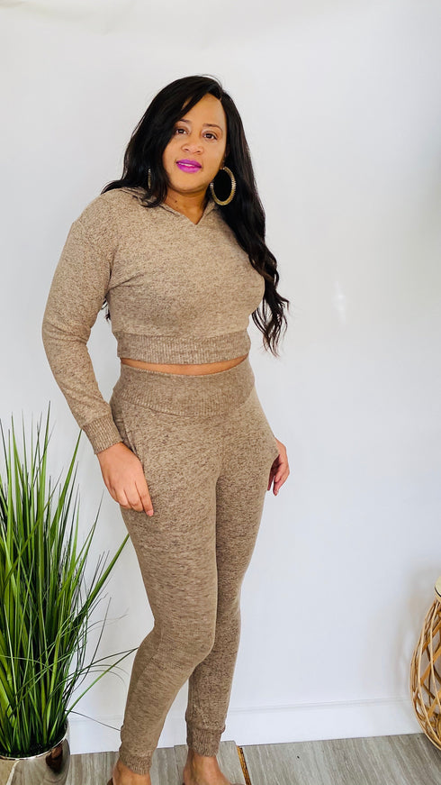 Adore Me | brown two piece outfit