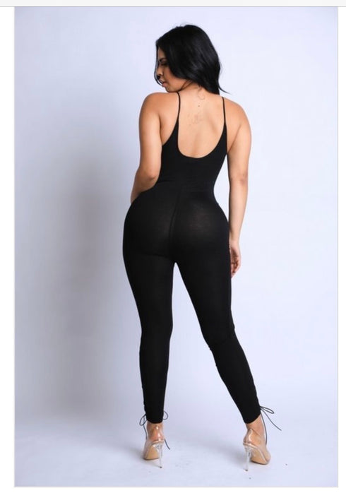 Showstopper - black jumpsuit