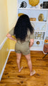 Dusty olive cute romper