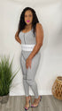 Unstoppable - grey jumpsuit (Heather Grey)