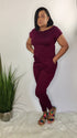 Simply Chic | Jumpsuit (burgundy)