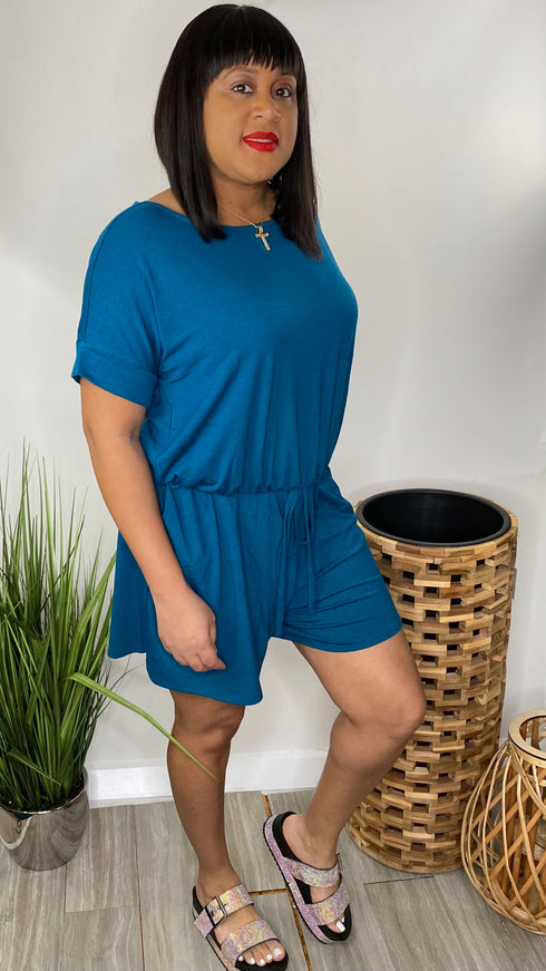 Sweet Moments Plus - short sleeve romper