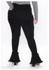 Cute Chill| plus size jeans-Black